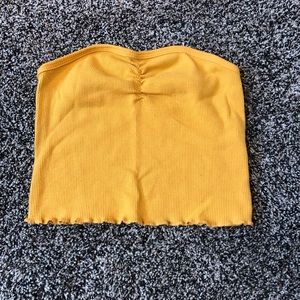PacSun yellow tube top